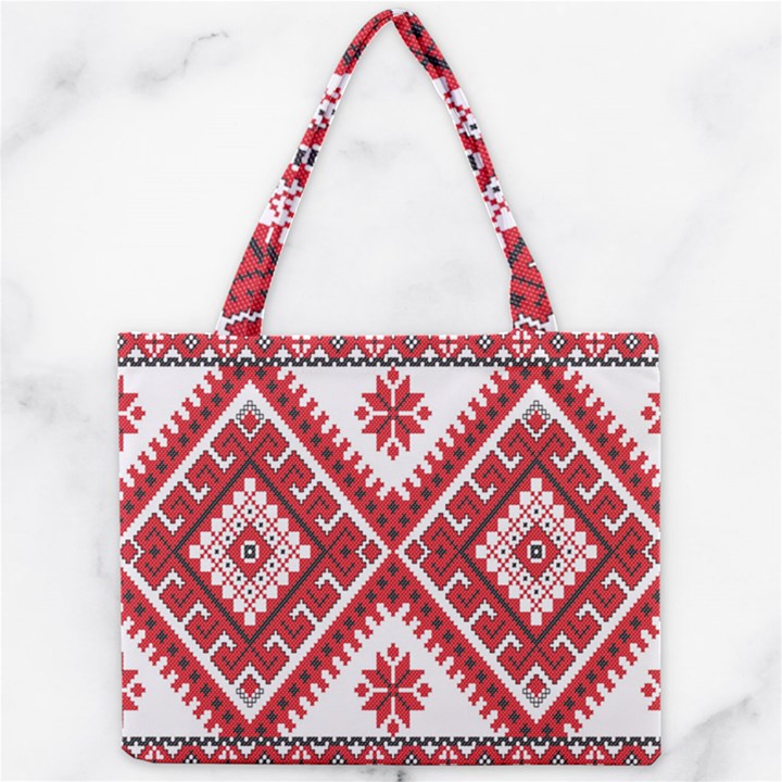 Fabric Aztec Mini Tote Bag