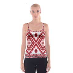 Fabric Aztec Spaghetti Strap Top by Mariart