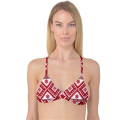 Fabric Aztec Reversible Tri Bikini Top