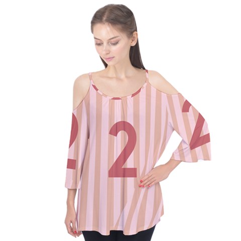 Number 2 Line Vertical Red Pink Wave Chevron Flutter Tees by Mariart