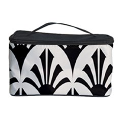 Parade Art Deco Style Neutral Vinyl Cosmetic Storage Case by Mariart