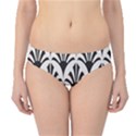 Parade Art Deco Style Neutral Vinyl Hipster Bikini Bottoms View1