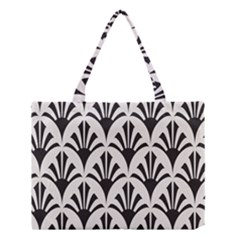 Parade Art Deco Style Neutral Vinyl Medium Tote Bag