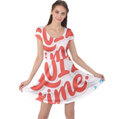 Question Mark Quiz Time Cap Sleeve Dresses by Mariart