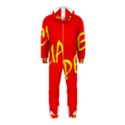 Special Sale Spot Red Yellow Polka Hooded Jumpsuit (Kids) View2