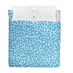 Pattern Blue Duvet Cover Double Side (full/ Double Size)