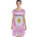 Valentine Happy Mothers Day Pink Heart Love Sunflower Flower Cap Sleeve Nightdress View1