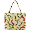 Telephone Cable Green Nyellow Red Blue Mini Tote Bag View1