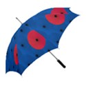 Pink Umbrella Red Blue Straight Umbrellas View2