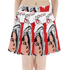 Valentina Tereshkova Pleated Mini Skirt by Valentinaart