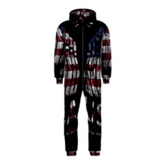 Usa Bowling  Hooded Jumpsuit (kids) by Valentinaart