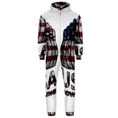 Usa Bowling  Hooded Jumpsuit (men)  by Valentinaart