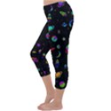 Space pattern Capri Winter Leggings  View2