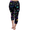 Space pattern Capri Winter Leggings  View4