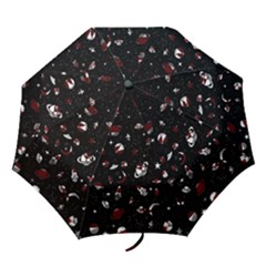 Space Pattern Folding Umbrellas by Valentinaart