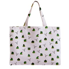 Cactus Pattern Zipper Mini Tote Bag by Valentinaart