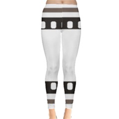 Frame Decorative Movie Cinema Leggings  by Nexatart