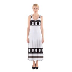 Frame Decorative Movie Cinema Sleeveless Maxi Dress by Nexatart