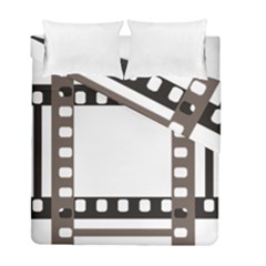 Frame Decorative Movie Cinema Duvet Cover Double Side (full/ Double Size) by Nexatart