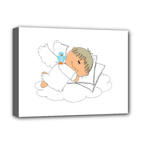 Sweet Dreams Angel Baby Cartoon Deluxe Canvas 16  X 12  