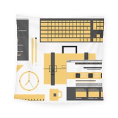 Web Design Mockup Web Developer Square Tapestry (small) by Nexatart