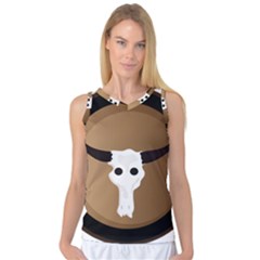 Logo The Cow Animals Women s Basketball Tank Top by Nexatart