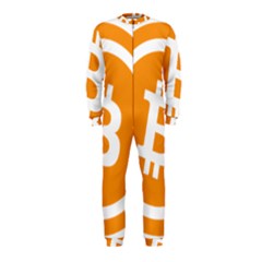 Bitcoin Cryptocurrency Currency Onepiece Jumpsuit (kids) by Nexatart