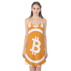 Bitcoin Cryptocurrency Currency Camis Nightgown by Nexatart