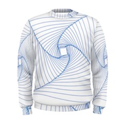 Spirograph Pattern Drawing Design Men s Sweatshirt by Nexatart