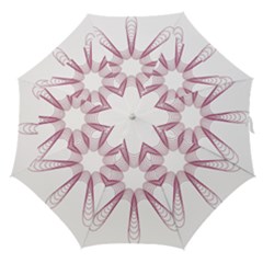 Spirograph Pattern Circle Design Straight Umbrellas by Nexatart