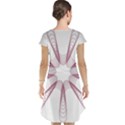 Spirograph Pattern Circle Design Cap Sleeve Nightdress View2