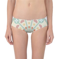 Blue Circle Ornaments Classic Bikini Bottoms by Nexatart