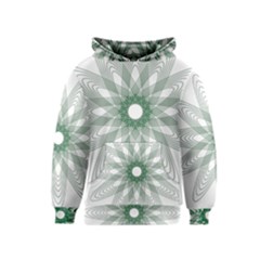 Spirograph Pattern Circle Design Kids  Pullover Hoodie by Nexatart