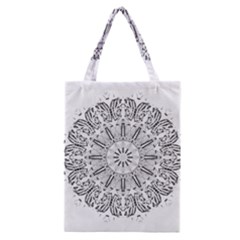 Art Coloring Flower Page Book Classic Tote Bag by Nexatart