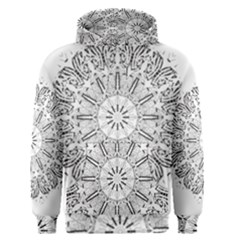 Art Coloring Flower Page Book Men s Pullover Hoodie by Nexatart