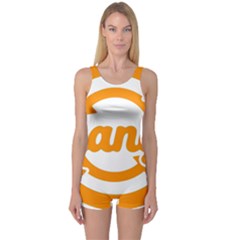 Think Switch Arrows Rethinking One Piece Boyleg Swimsuit by Nexatart