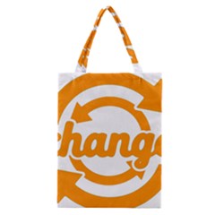 Think Switch Arrows Rethinking Classic Tote Bag by Nexatart