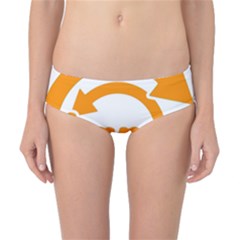 Think Switch Arrows Rethinking Classic Bikini Bottoms by Nexatart