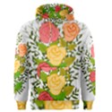 Roses Flowers Floral Flowery Men s Pullover Hoodie View1