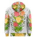 Roses Flowers Floral Flowery Men s Pullover Hoodie View2