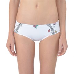 Flowers Twig Corolla Wreath Lease Classic Bikini Bottoms by Nexatart