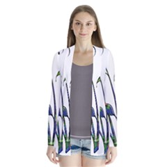 Flora Abstract Scrolls Batik Design Cardigans by Nexatart