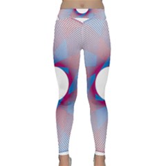 Spirograph Pattern Drawing Design Classic Yoga Leggings by Nexatart