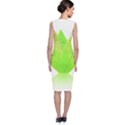 Leaves Green Nature Reflection Classic Sleeveless Midi Dress View2