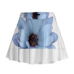 Daisy Flower Floral Plant Summer Mini Flare Skirt by Nexatart