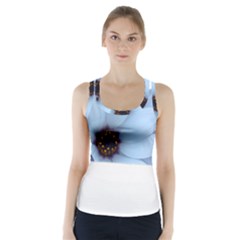 Daisy Flower Floral Plant Summer Racer Back Sports Top by Nexatart