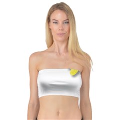 Flowers Spring Yellow Spring Onion Bandeau Top by Nexatart