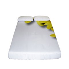 Flowers Spring Yellow Spring Onion Fitted Sheet (full/ Double Size) by Nexatart