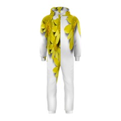 Flowers Spring Yellow Spring Onion Hooded Jumpsuit (kids) by Nexatart