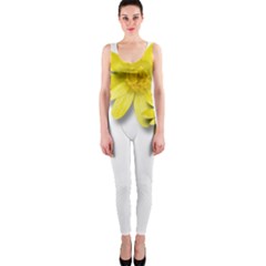 Flowers Spring Yellow Spring Onion Onepiece Catsuit by Nexatart